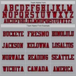 Custom Gray Black-Red Mesh Authentic Football Jersey - Image 3