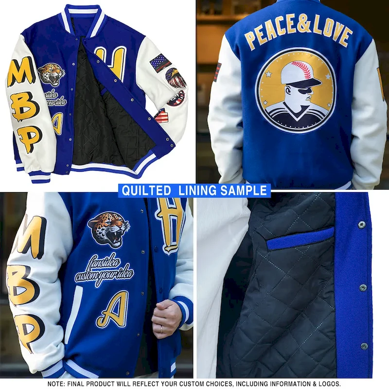 Quilted_ee6f8ca2-143c-4e82-a3e9-7fc38cff6fc4.webp Custom Kelly Green White-Red Bomber Full-Snap Varsity Letterman Jacket - Image 3